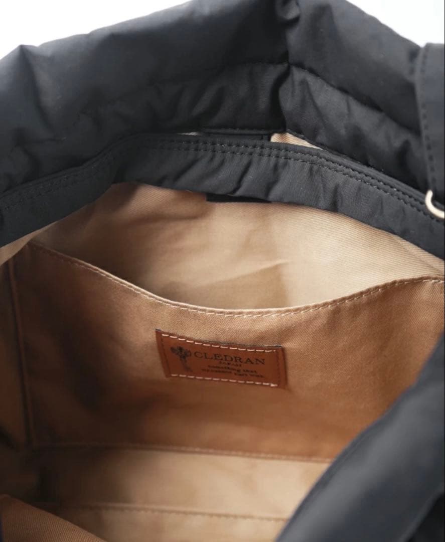 CLEDRAN(クレドラン) CITRO 2WAY ショルダー バッグ 黒