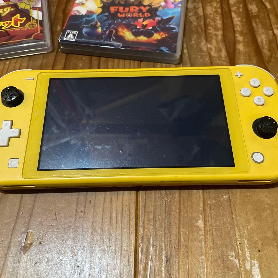 ⚠️ジャンク品 Switch LiteProコントローラー ソフト2本