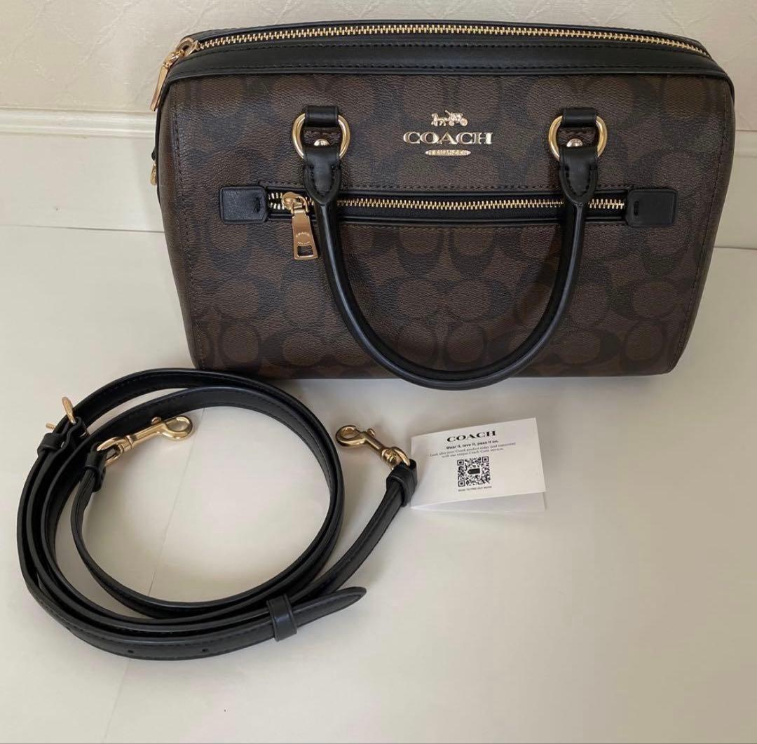 COACH 　コーチ　2WAY　ハンドバッグ　ショルダーバック