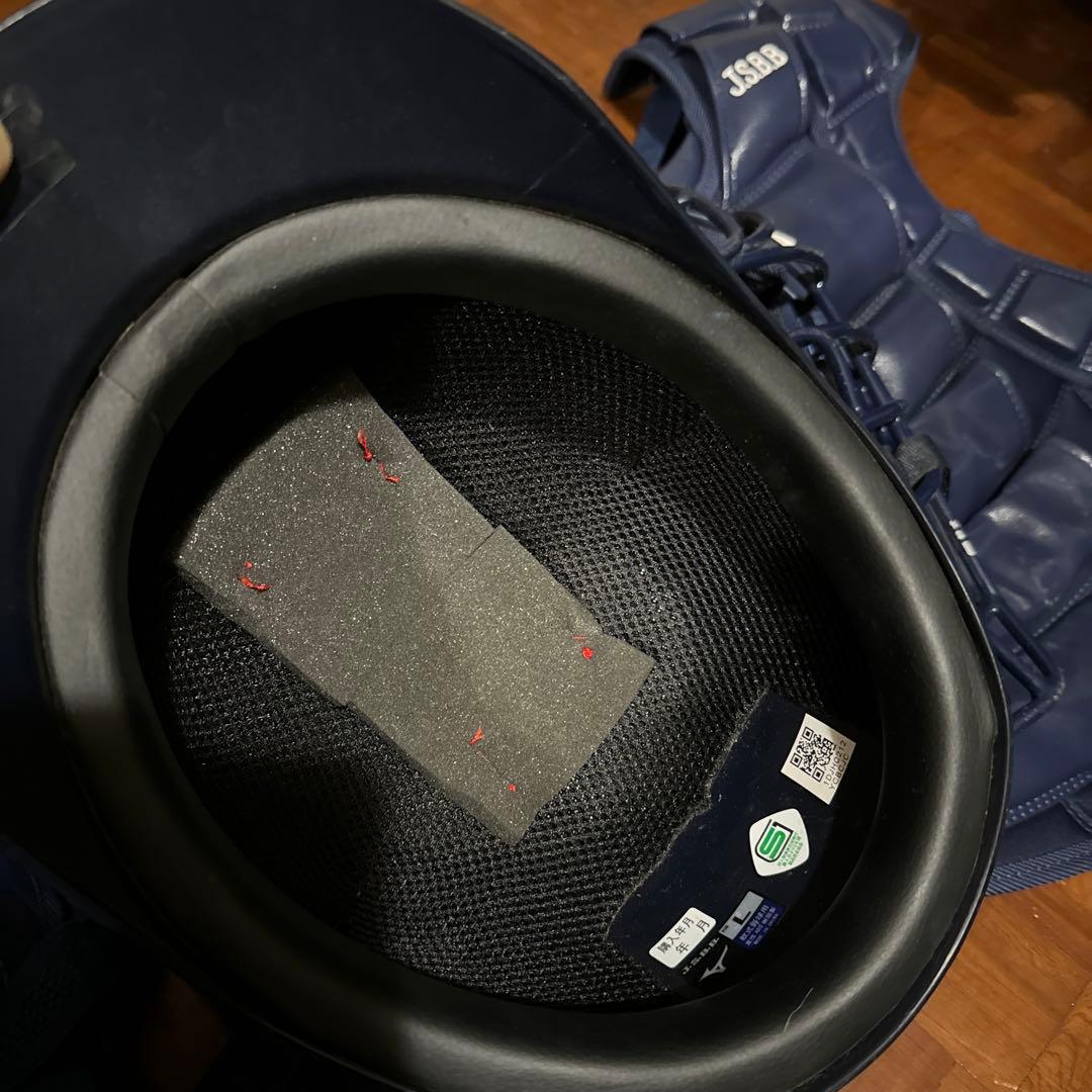 【極美品】ハタケヤマ　軟式用　キャッチャー防具