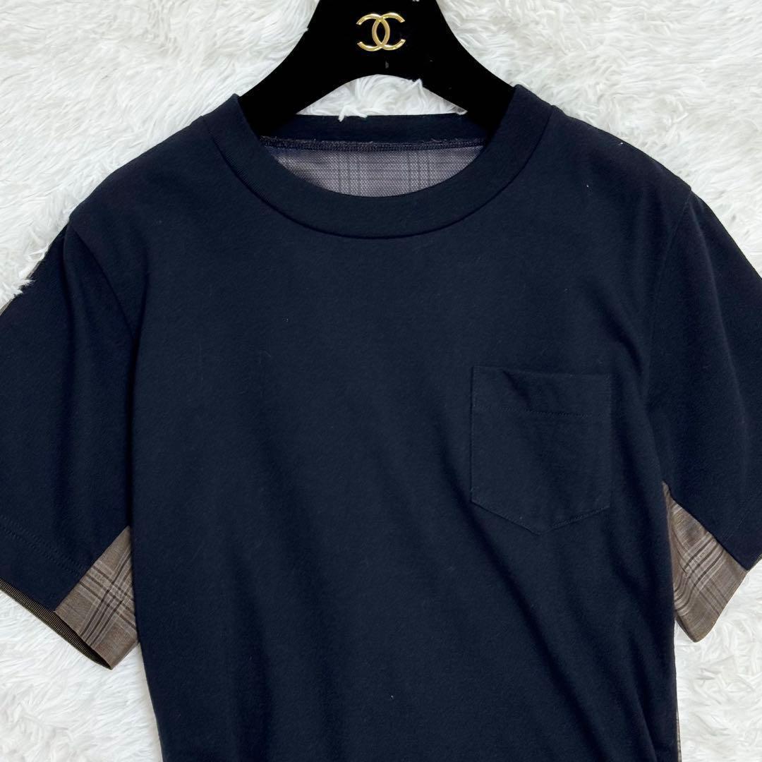 極美品 今期モデル サカイ ミディアムワンピース 1サイズ 25-07804