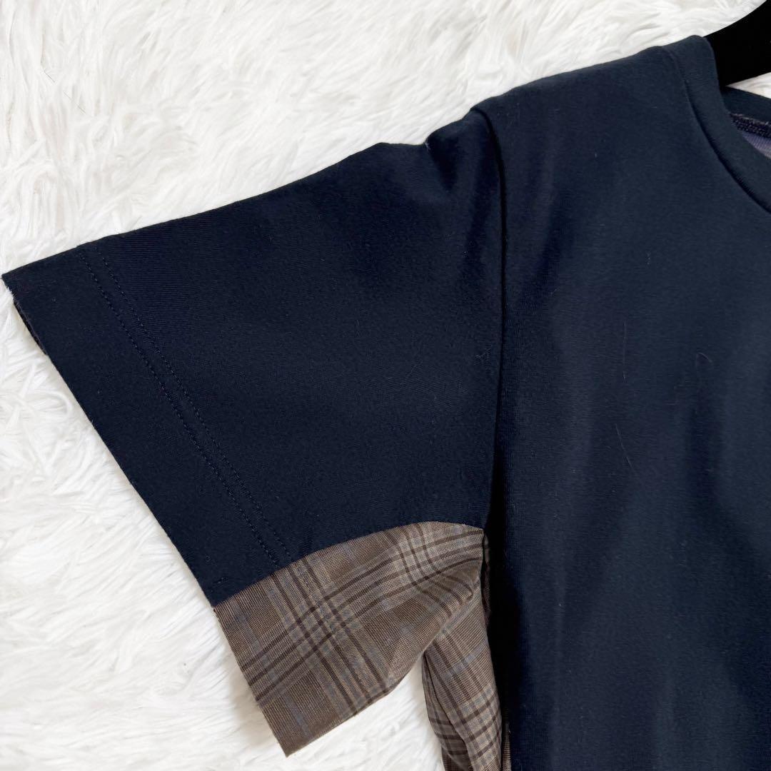 極美品 今期モデル サカイ ミディアムワンピース 1サイズ 25-07804