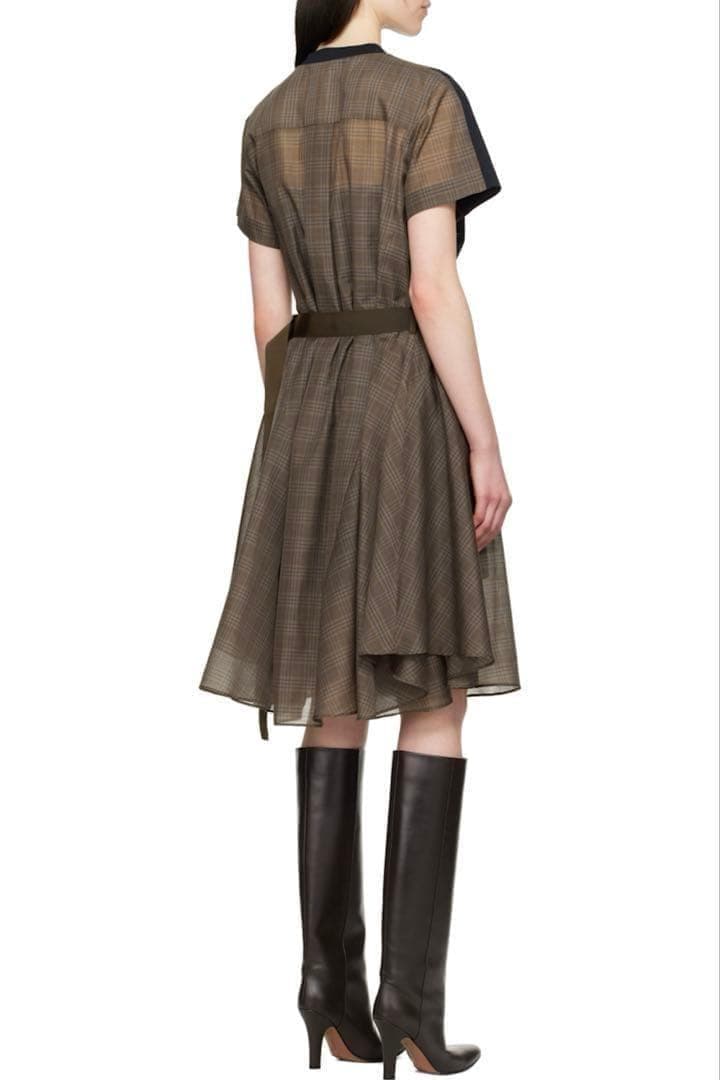 極美品 今期モデル サカイ ミディアムワンピース 1サイズ 25-07804