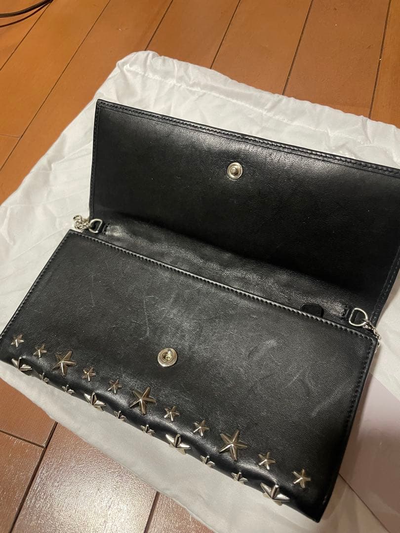 JIMMY CHOO チェーンウォレット