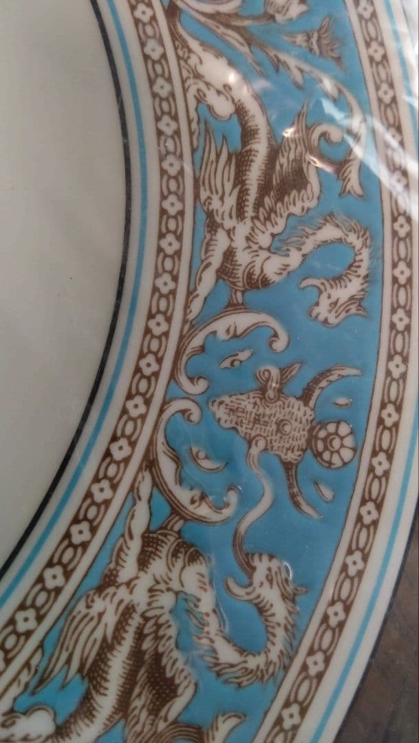 サ*ア様  ウエッジウッド　フロレンティーンターコイズ　27cm