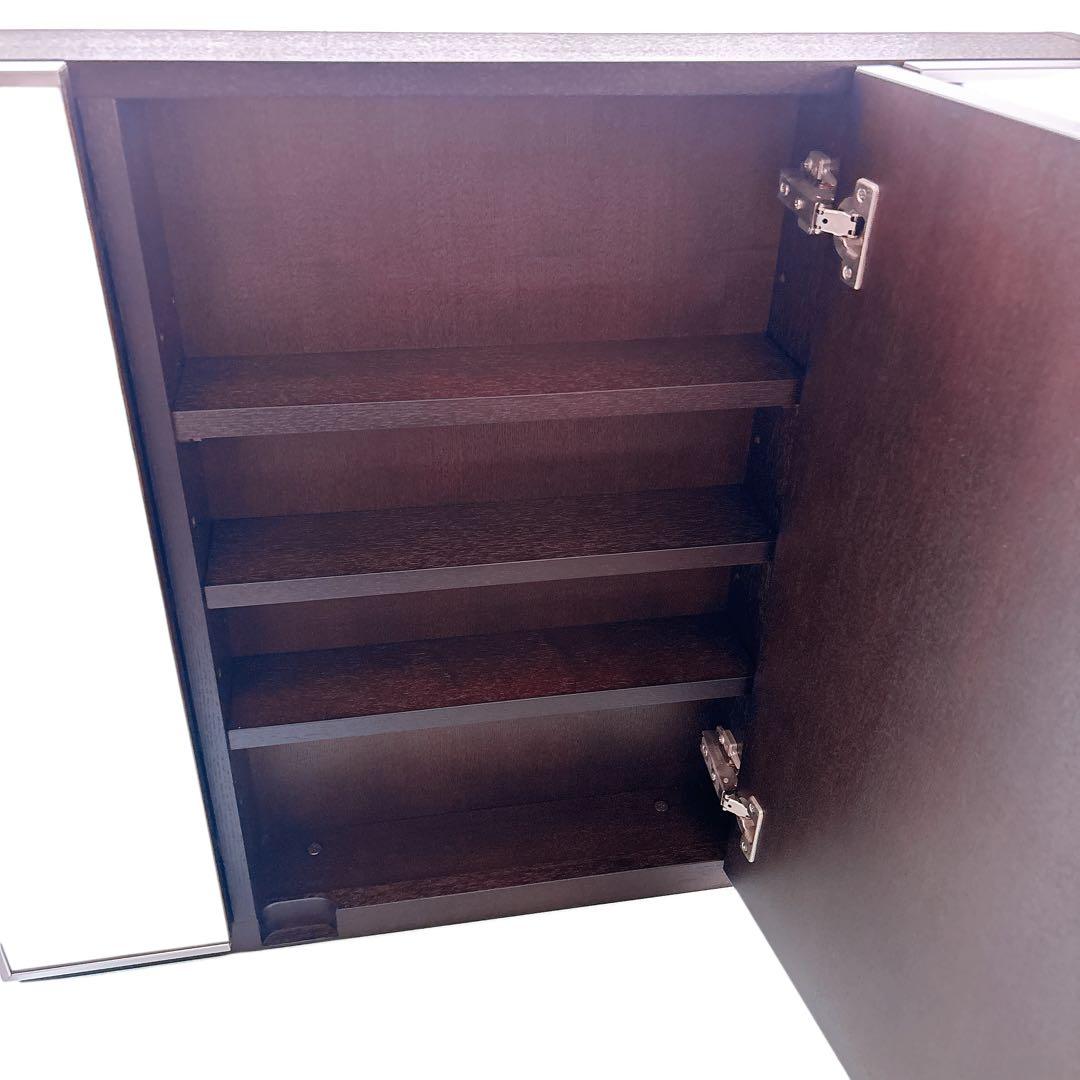 【美品】松永家具 piatto ドレッサー 75cm幅 高級感◎ 鏡台 北欧風