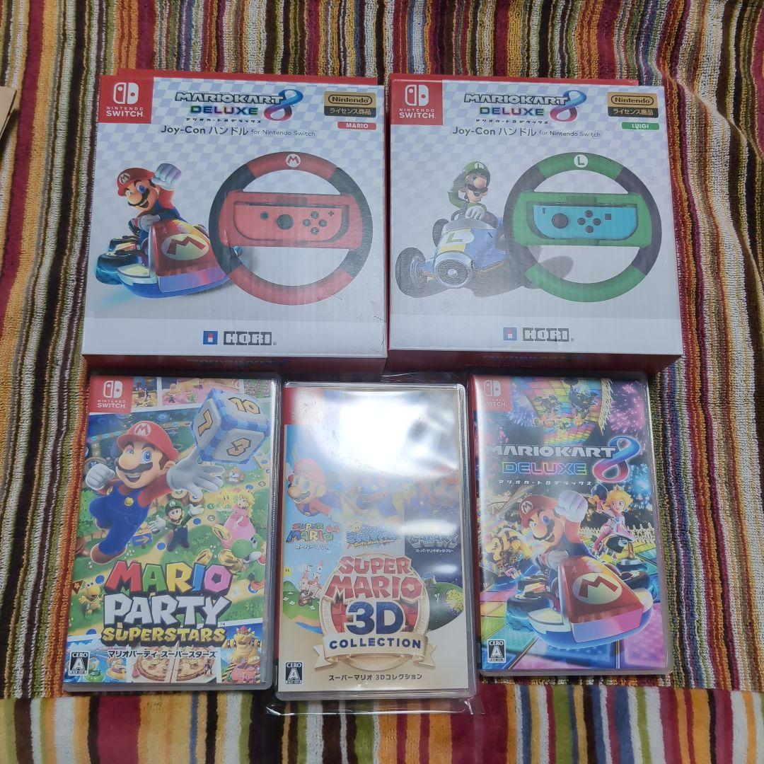 マリオカート マリオパーティ ハンドル Switch版