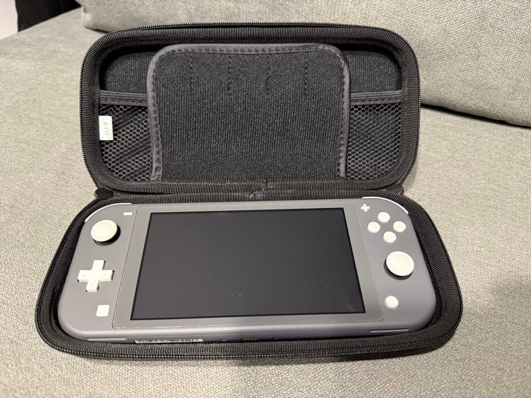 【美品】Nintendo Switch Lite ライトグレー 本体