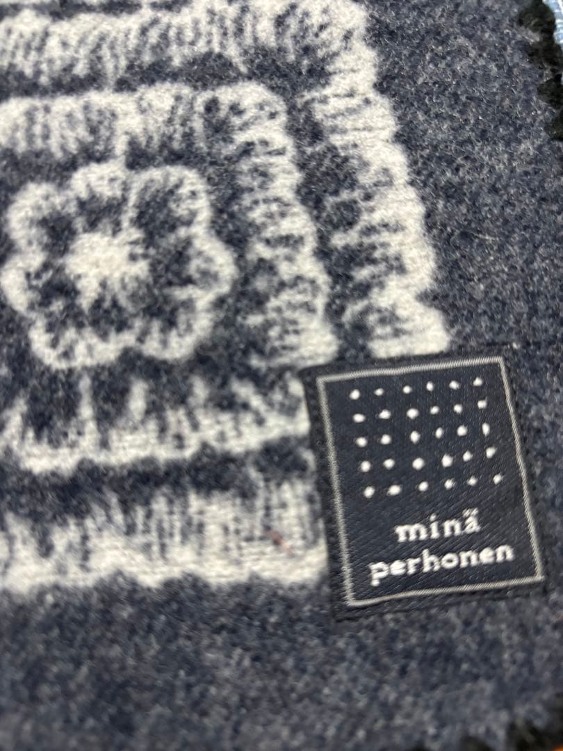 ミナペルホネン膝掛けブランケット　good old