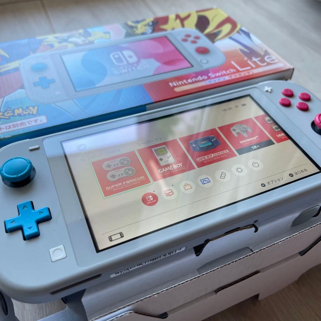 【美品】Nintendo Switch Lite 本体 ポケモンデザイン グレー