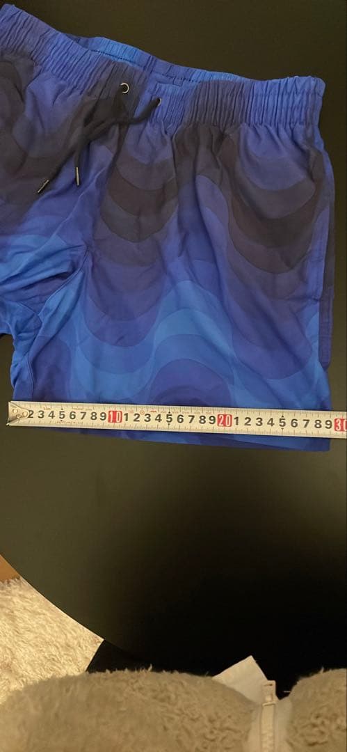 ドリスバンノッテン青 Dries Van Notenグラデーションショートパンツ