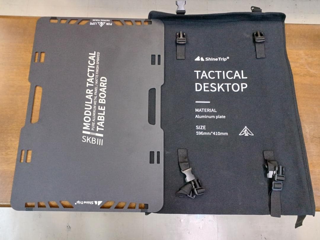 UNPLUGGED テーブル×２セット、ShineTrip天板＋コネクションバー