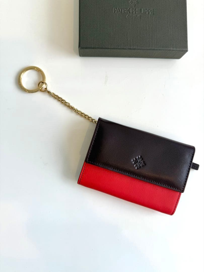 PATEK PHILIPPEノベルティー非売品ウォレットキーリング、ミラー付き