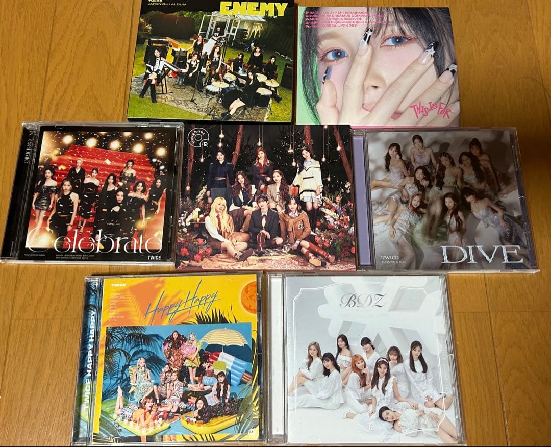 Twice アルバムセット 　全CD DVD付き トレカ付き