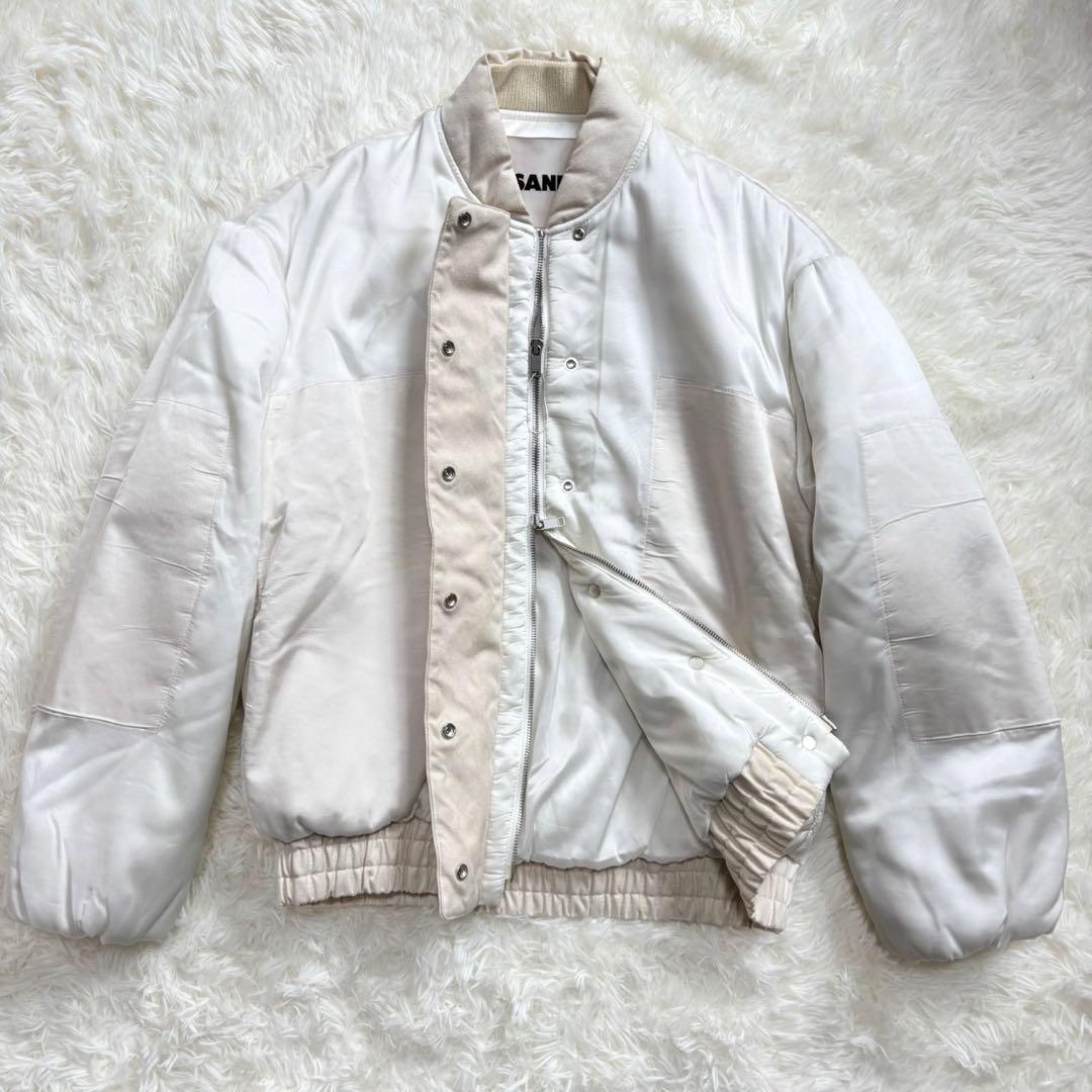 JIL SANDER ジルサンダー ボンバージャケット コットン ブルゾン