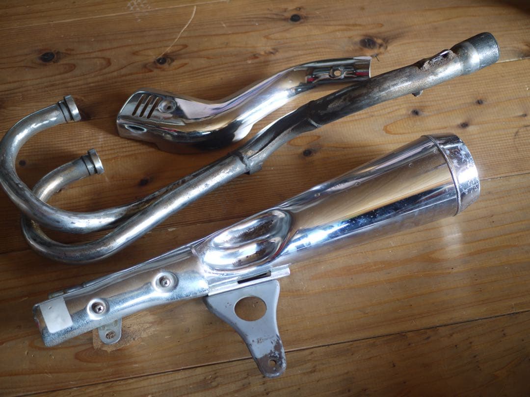 ホンダシルクロード 純正マフラー セット