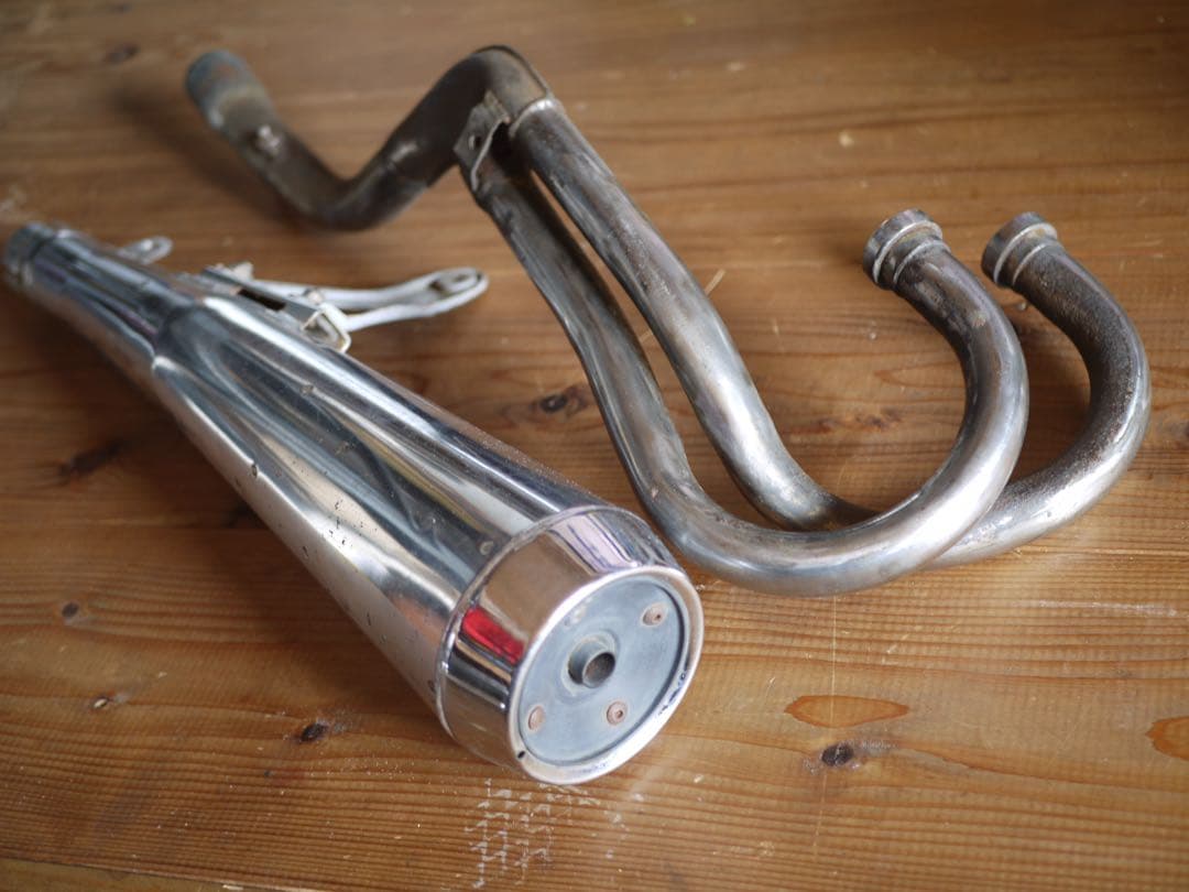 ホンダシルクロード 純正マフラー セット