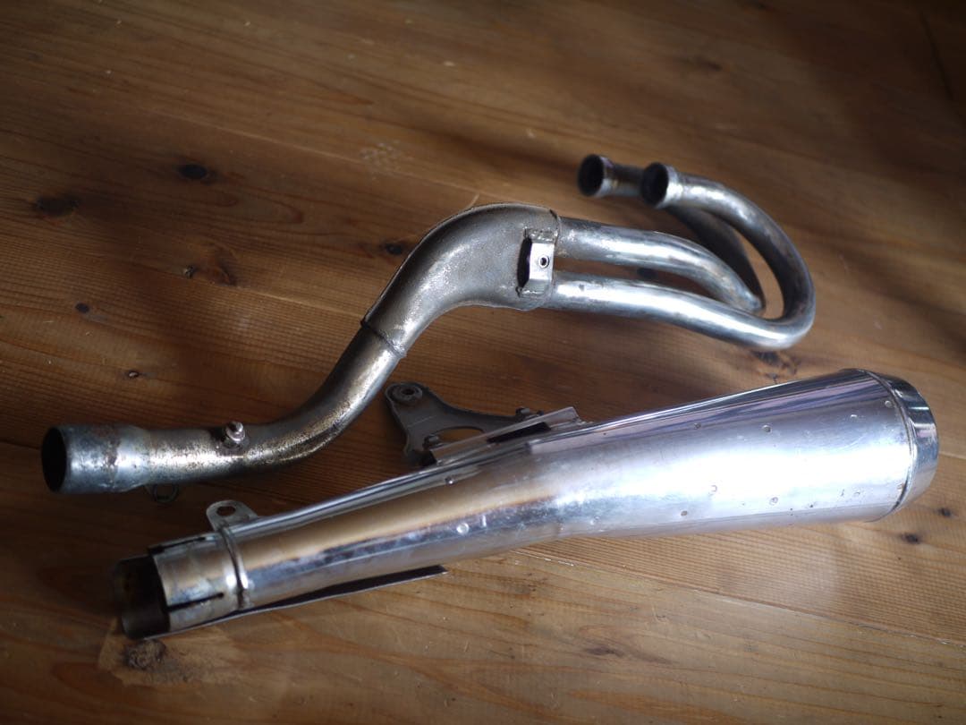 ホンダシルクロード 純正マフラー セット