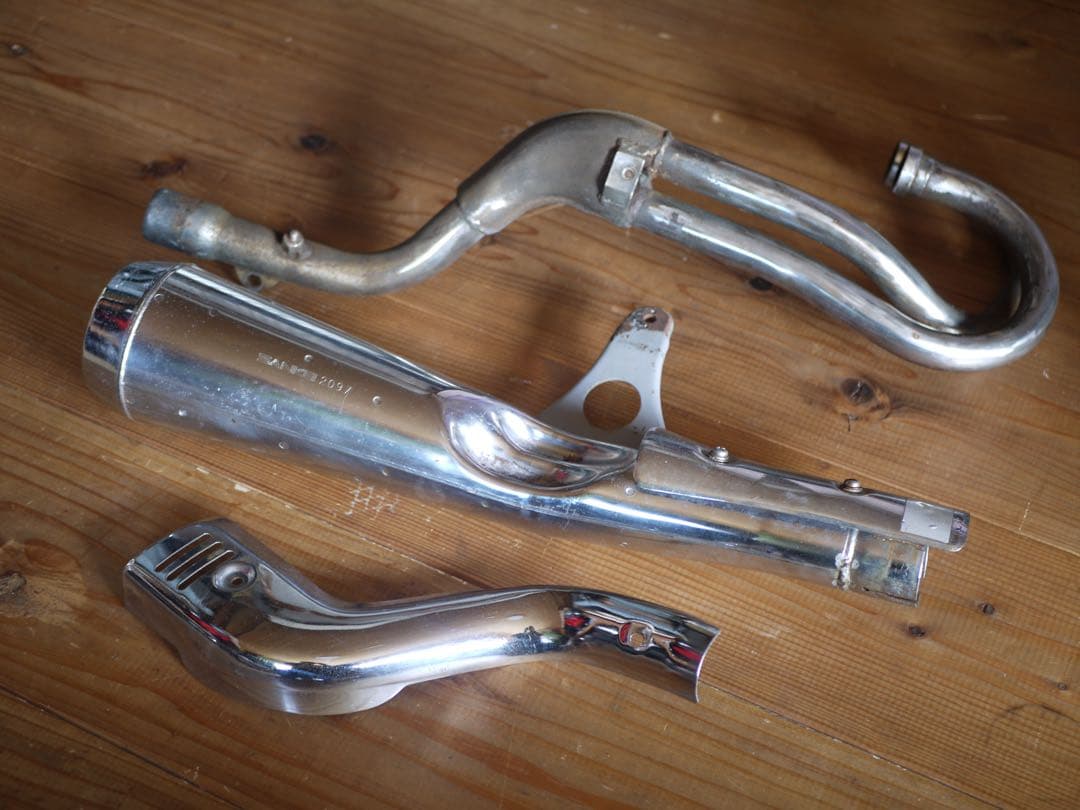 ホンダシルクロード 純正マフラー セット