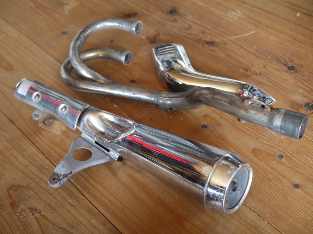 ホンダシルクロード 純正マフラー セット