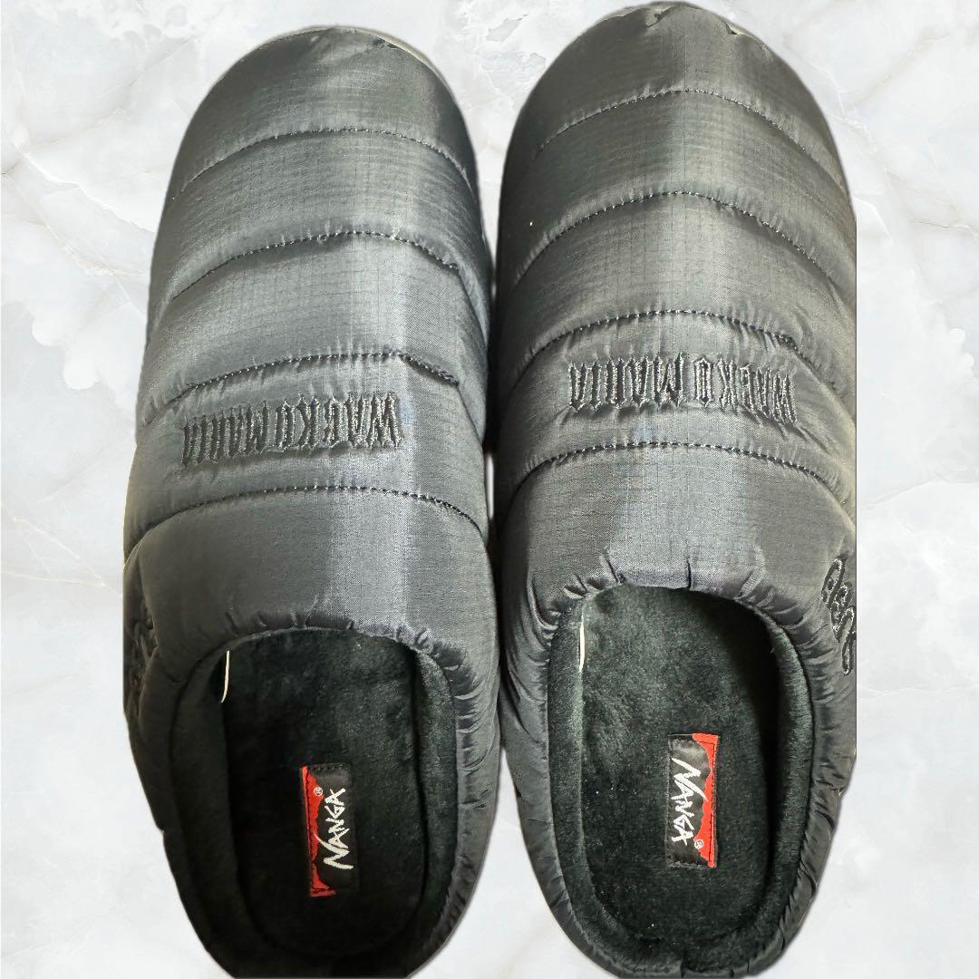 WACKO MARIA SUBU NANGAブラック サボ・クロッグサンダル