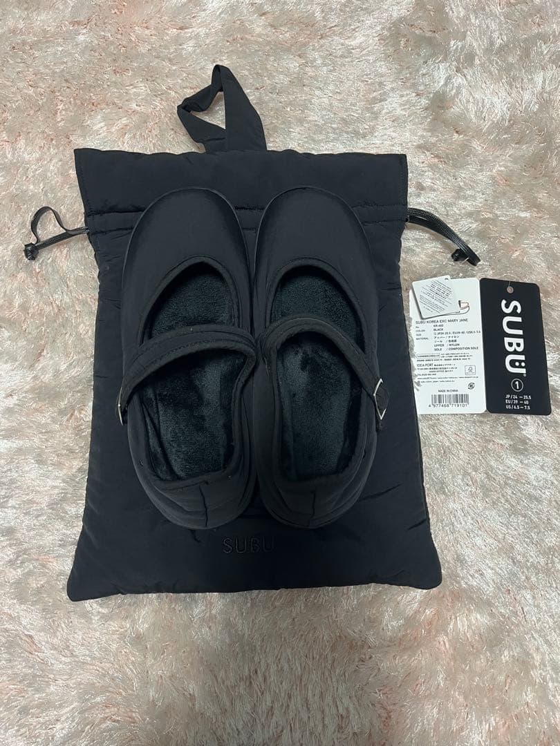 SUBU KOREA EXCLUSIVE Maryjane ブラック