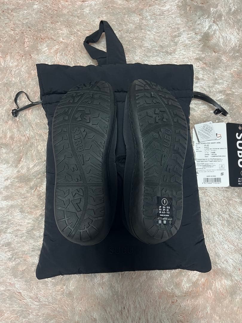 SUBU KOREA EXCLUSIVE Maryjane ブラック
