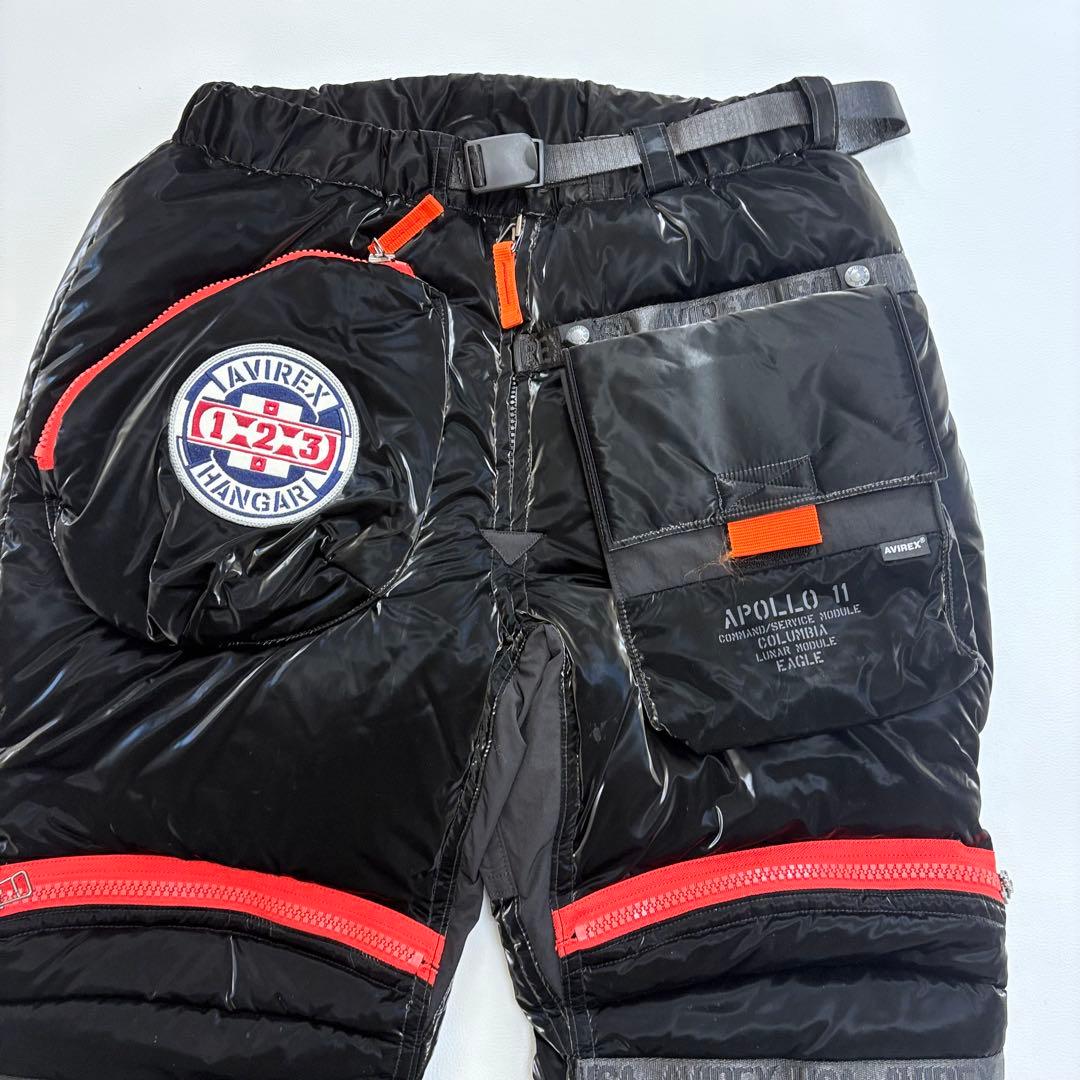 【XL】極美品✨アヴィレックス AVIREXダウンボトムス　アポロ ボトムス