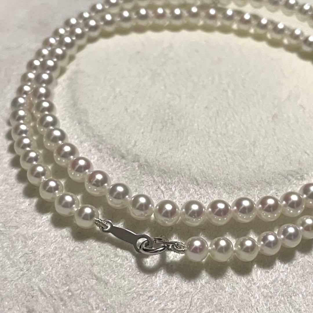 とまと 【K18✨Mチャーム】 あこや本真珠 ネックレス ベビーパール