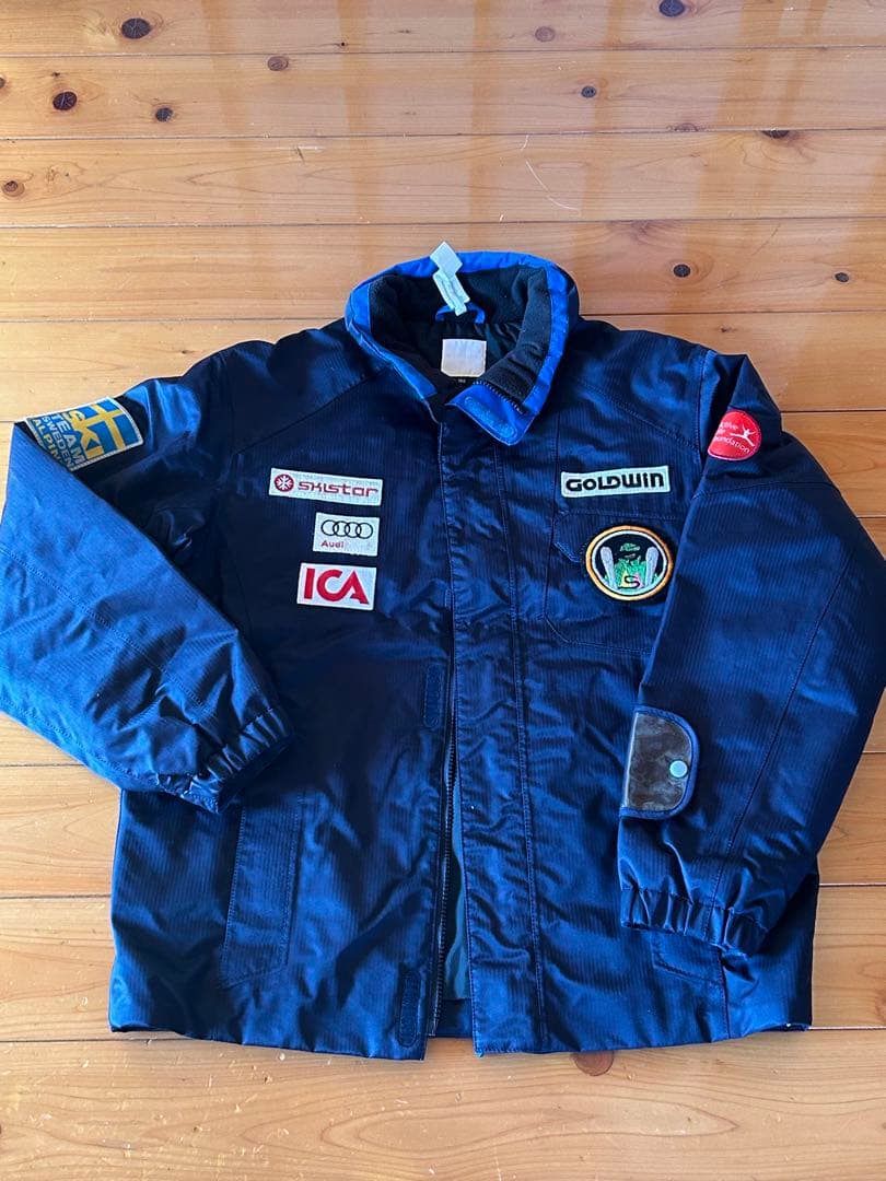 GOLDWIN／スウェーデンチームモデル スキーウェア 160　サスペンダー付