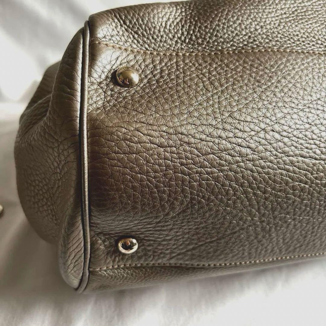 GUCCI グッチ バンブーショッパーラージトート トートバッグ レザー