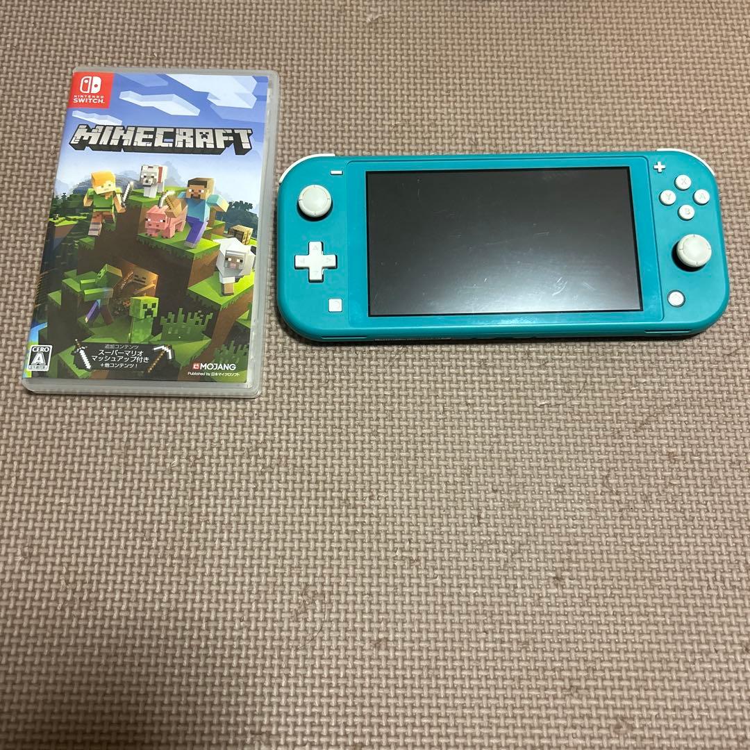 Nintendo Switch Lite ターコイズ 本体+Minecraft