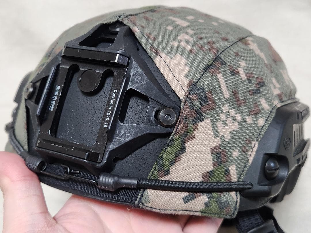 gcc【実物・中古】韓国軍 フルスペクトラム・ウォーリアー ヘルメット