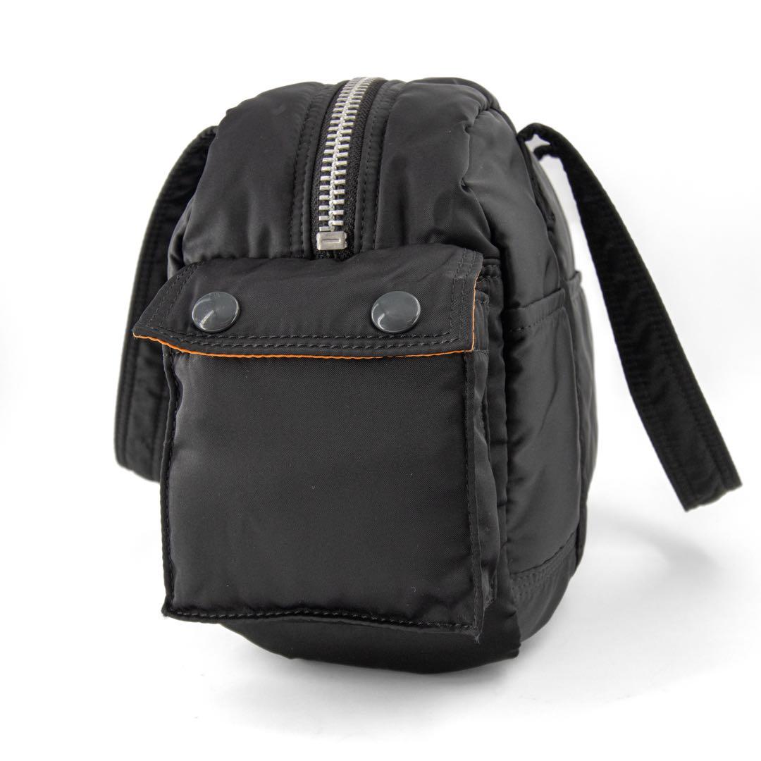 Z984【美品】ポーター／タンカー　ボストンバッグ　ダッフル　ナイロン　ブラック