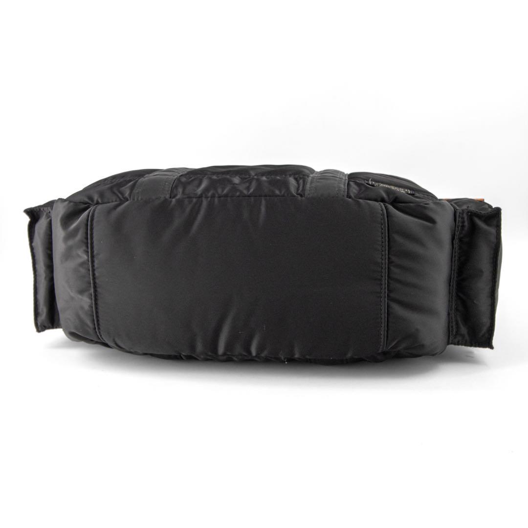 Z984【美品】ポーター／タンカー　ボストンバッグ　ダッフル　ナイロン　ブラック