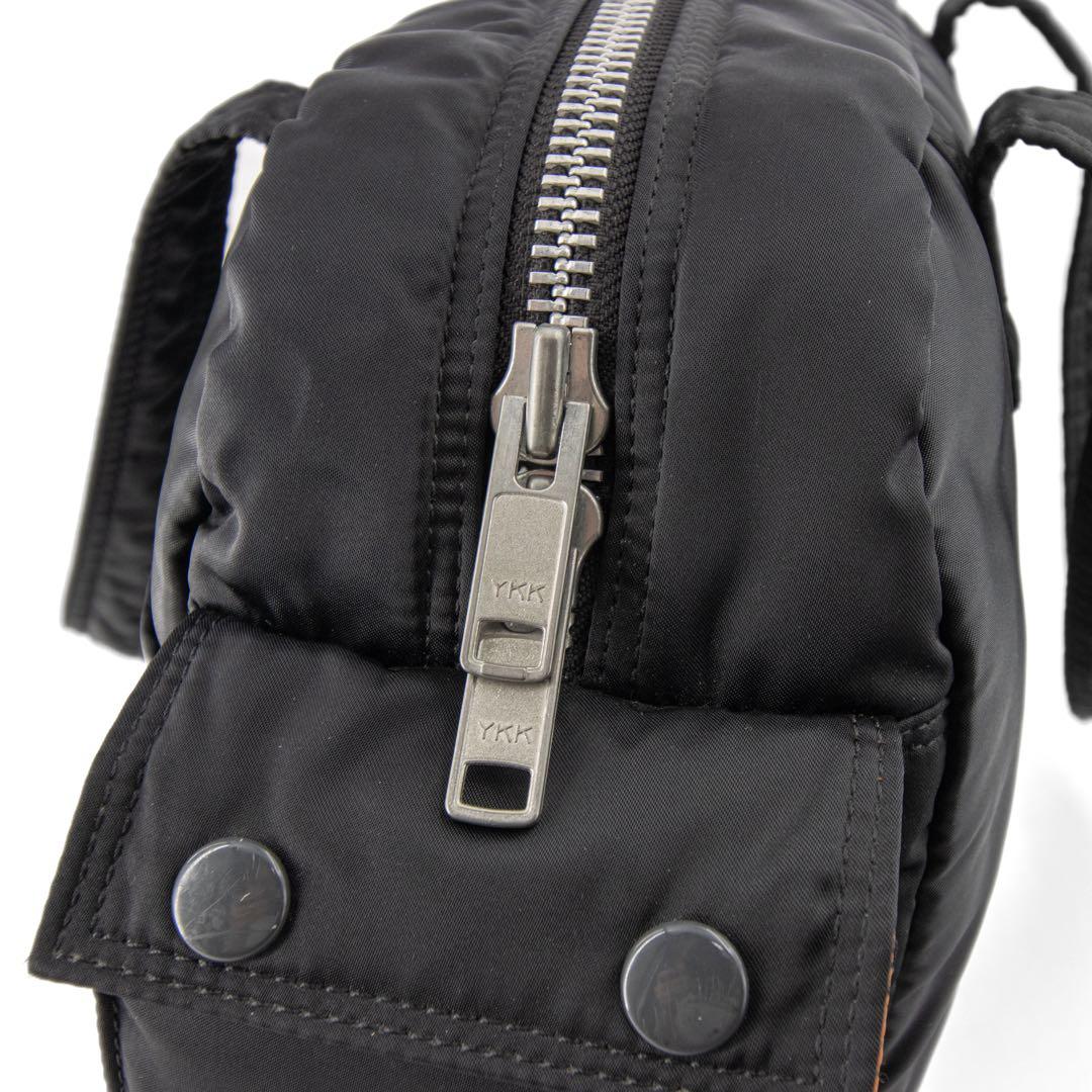 Z984【美品】ポーター／タンカー　ボストンバッグ　ダッフル　ナイロン　ブラック