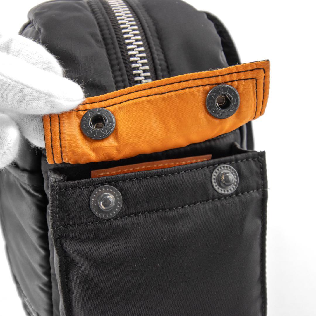 Z984【美品】ポーター／タンカー　ボストンバッグ　ダッフル　ナイロン　ブラック