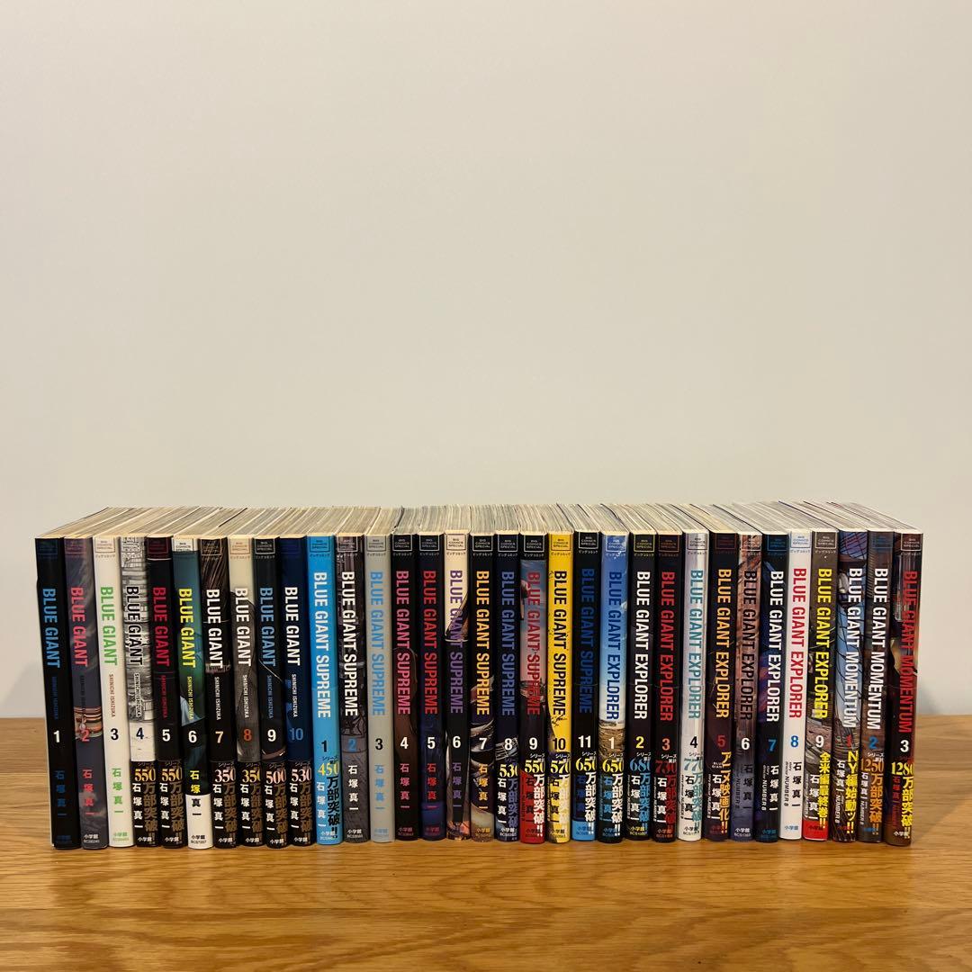 BLUEGIANTブルージャイアント　33冊セット(3部作全巻＋4部作1〜3巻)