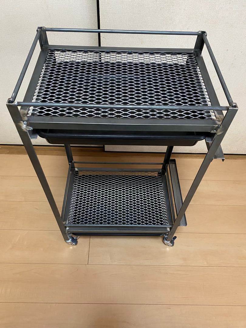 アイアンシェルフ　植物棚　インダストリアル 多肉植物　アガベ