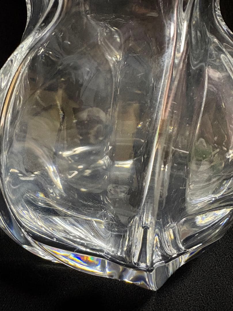 ✨未使用・箱付✨バカラ Baccarat コローユ フラワーベース クリスタル