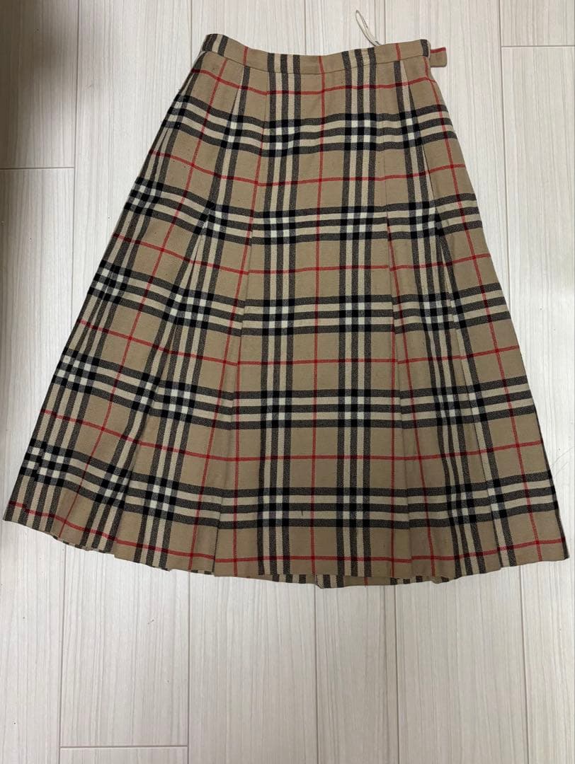 BUBERRYS バーバリーズ　プリーツスカート　ヴィンテージ