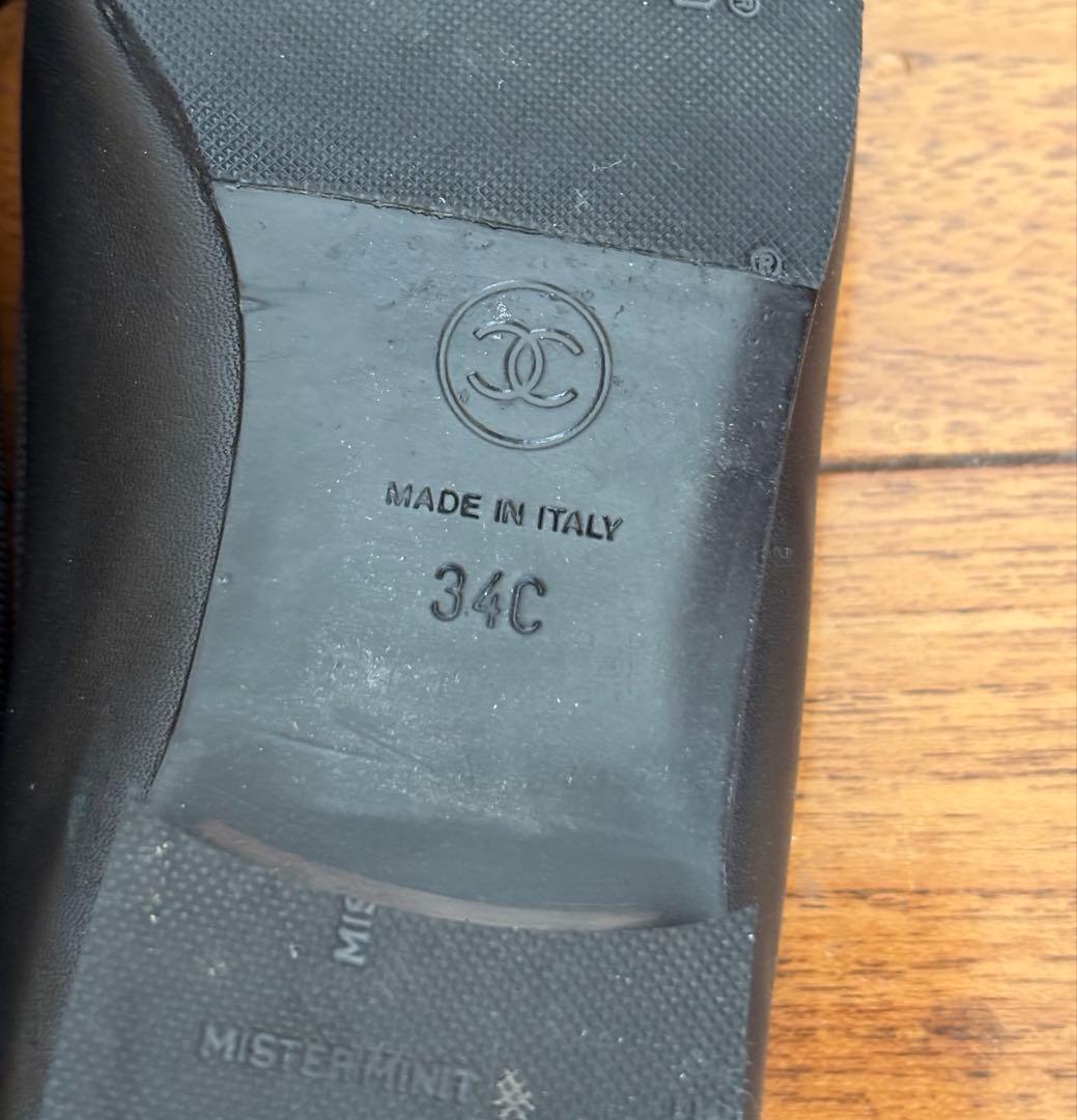 CHANEL シャネル バレリーナ 34 21.5 ブラック