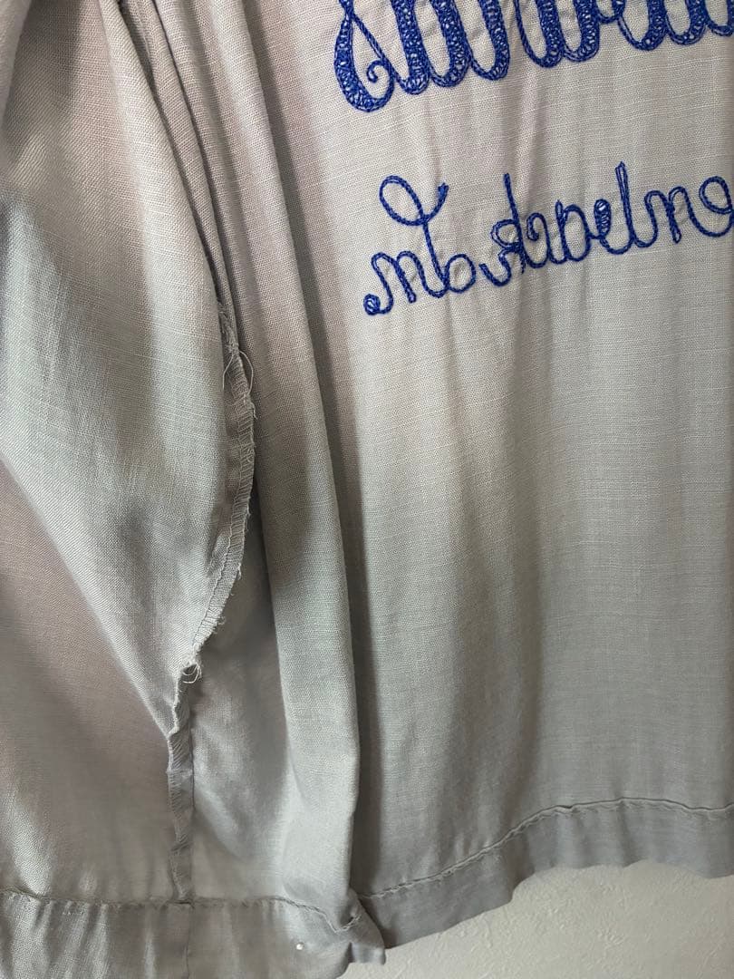 NatNastボーリングレーヨンシャツ50's 60s vintageビンテージ