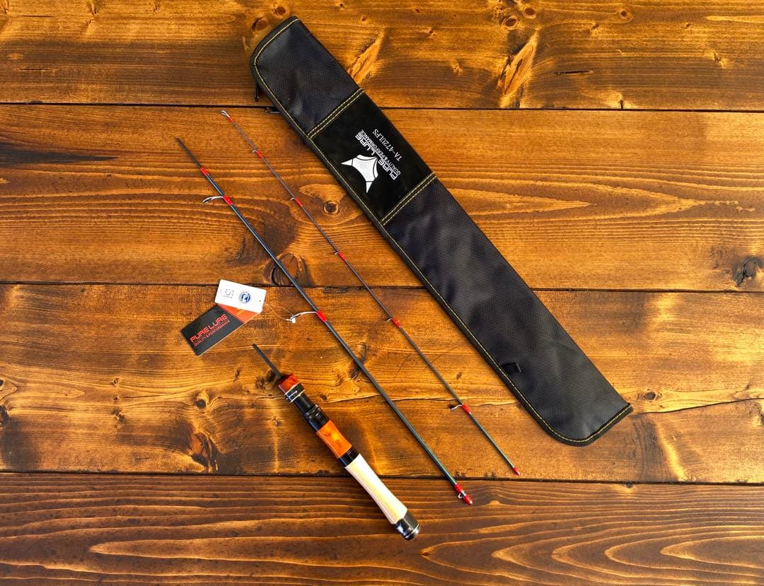 トラウトロッド　4ft7inch パックロッド　山女魚　渓流 ウッドリールシート