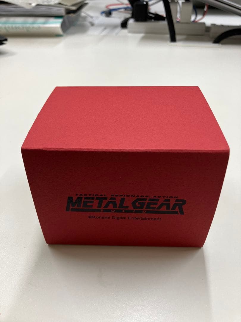 未使用　L GEAR SOLID 腕時計 ソリッドスネーク メタルギア