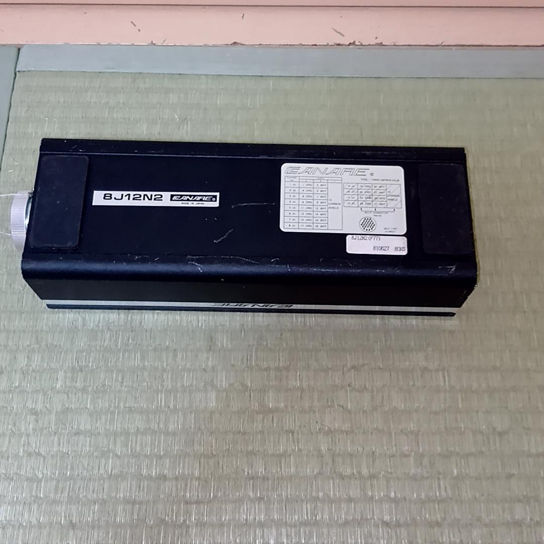 【週末特価】CANARE 8J12N2 コネクターボックス コネクタ 8ch