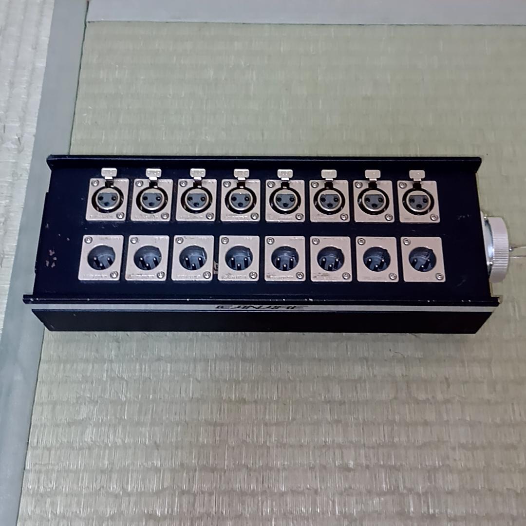 【週末特価】CANARE 8J12N2 コネクターボックス コネクタ 8ch