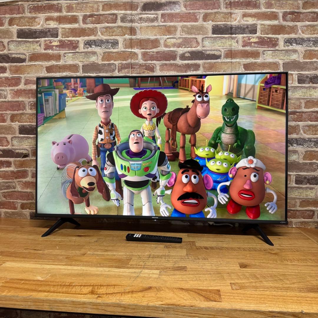 ハイセンス 50V型 液晶テレビ 4Kチューナー内蔵 50E6G 動画アプリ搭載
