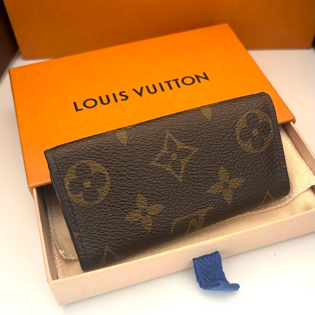 ルイヴィトン　4連キーケース　モノグラム　ミュルティクレ