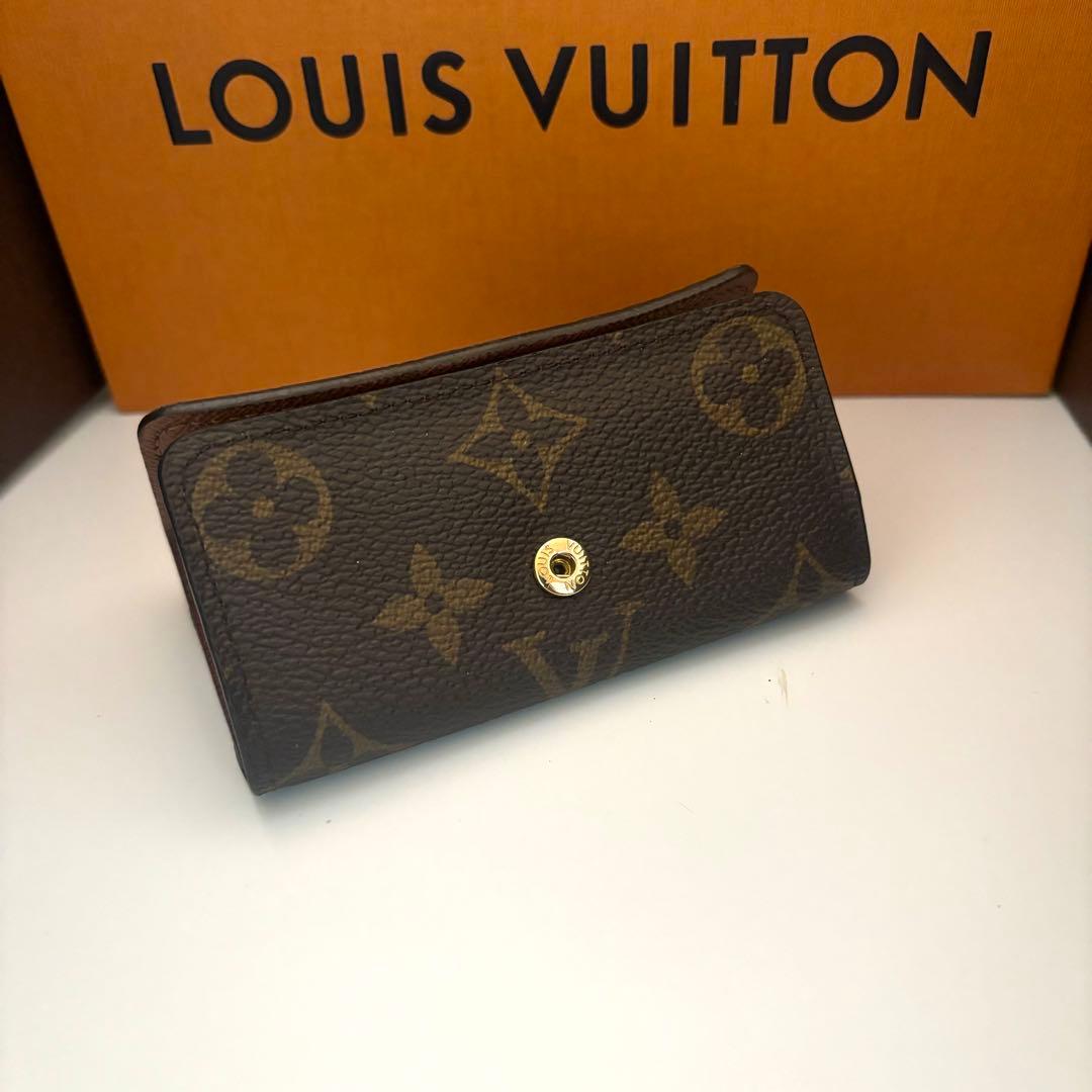 ルイヴィトン　4連キーケース　モノグラム　ミュルティクレ